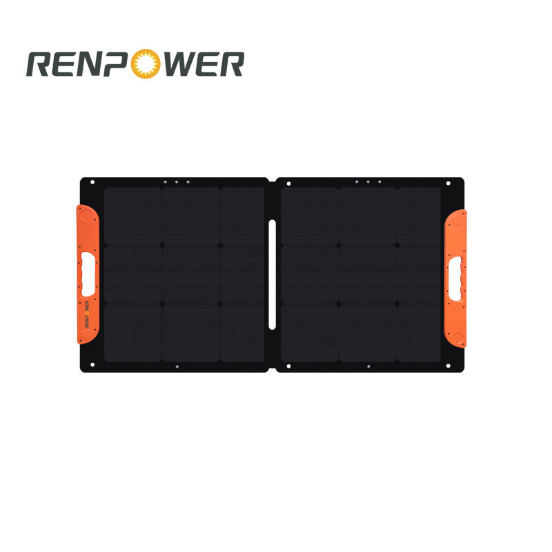 100W geïntegreerde HPBC opvouwbare zonnedeken